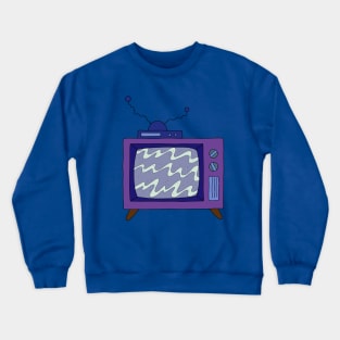 Hora de ver la tele Crewneck Sweatshirt